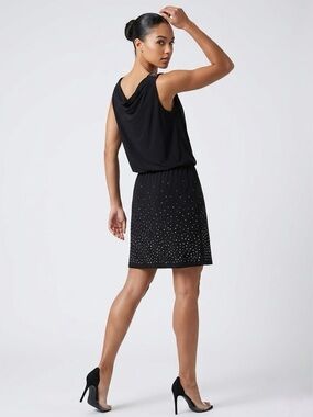 sachin and babi light blue dress White House Black Market Size 6 Black Dress  The Consignment Chick